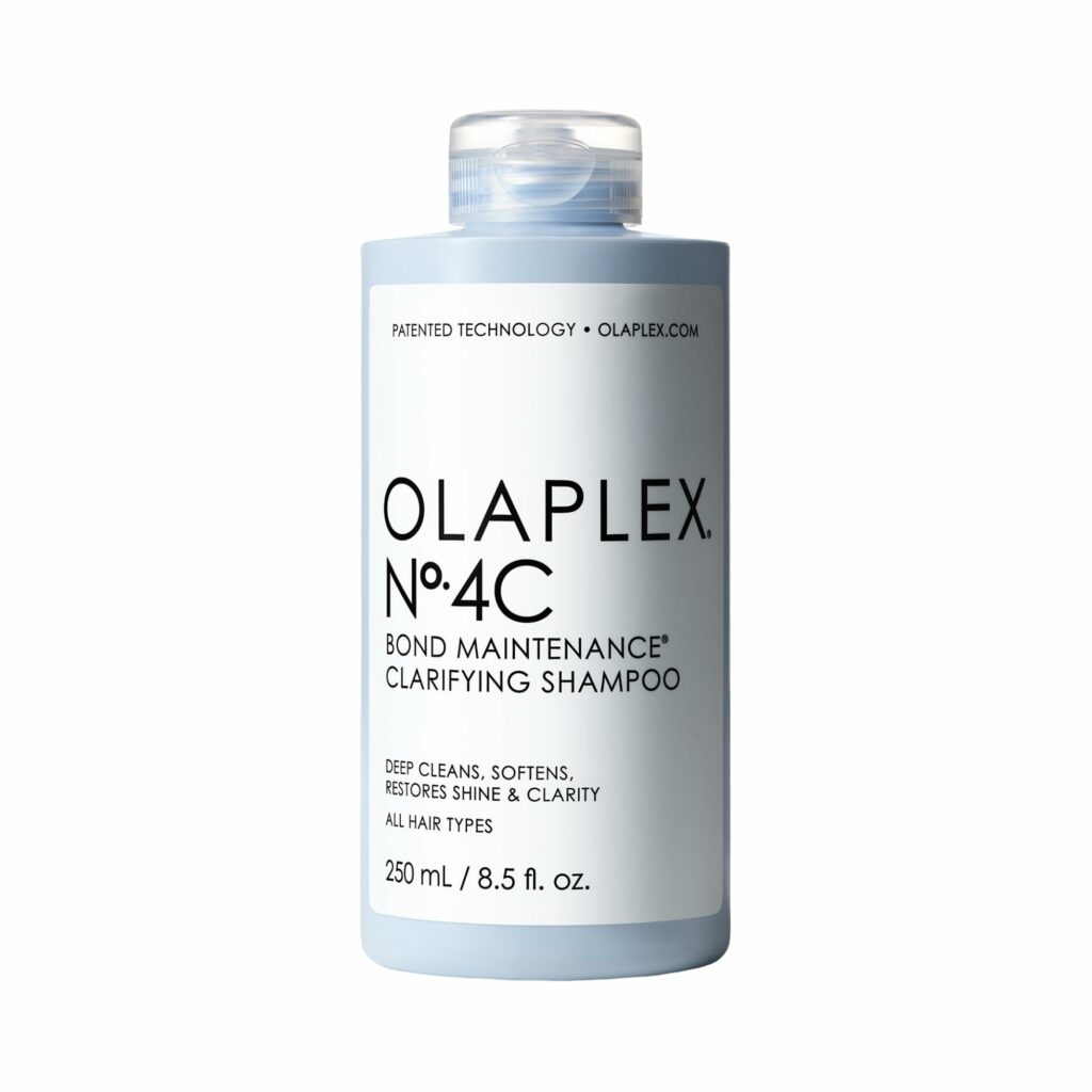 Olaplex No. 4C Bond Maintenance Clarifying Shampoo, Deep Cleans, Softens, Restores Shine, & Clarity, For All Hair Types Experiencing Product Buildup or Excess Oil, 8.5 fl oz