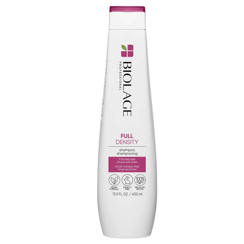 Biolage Full Density Thickening Shampoo | For Fuller & Thicker Hair | With Biotin | For Thin & Fine Hair | Paraben & Silicone Free | Vegan