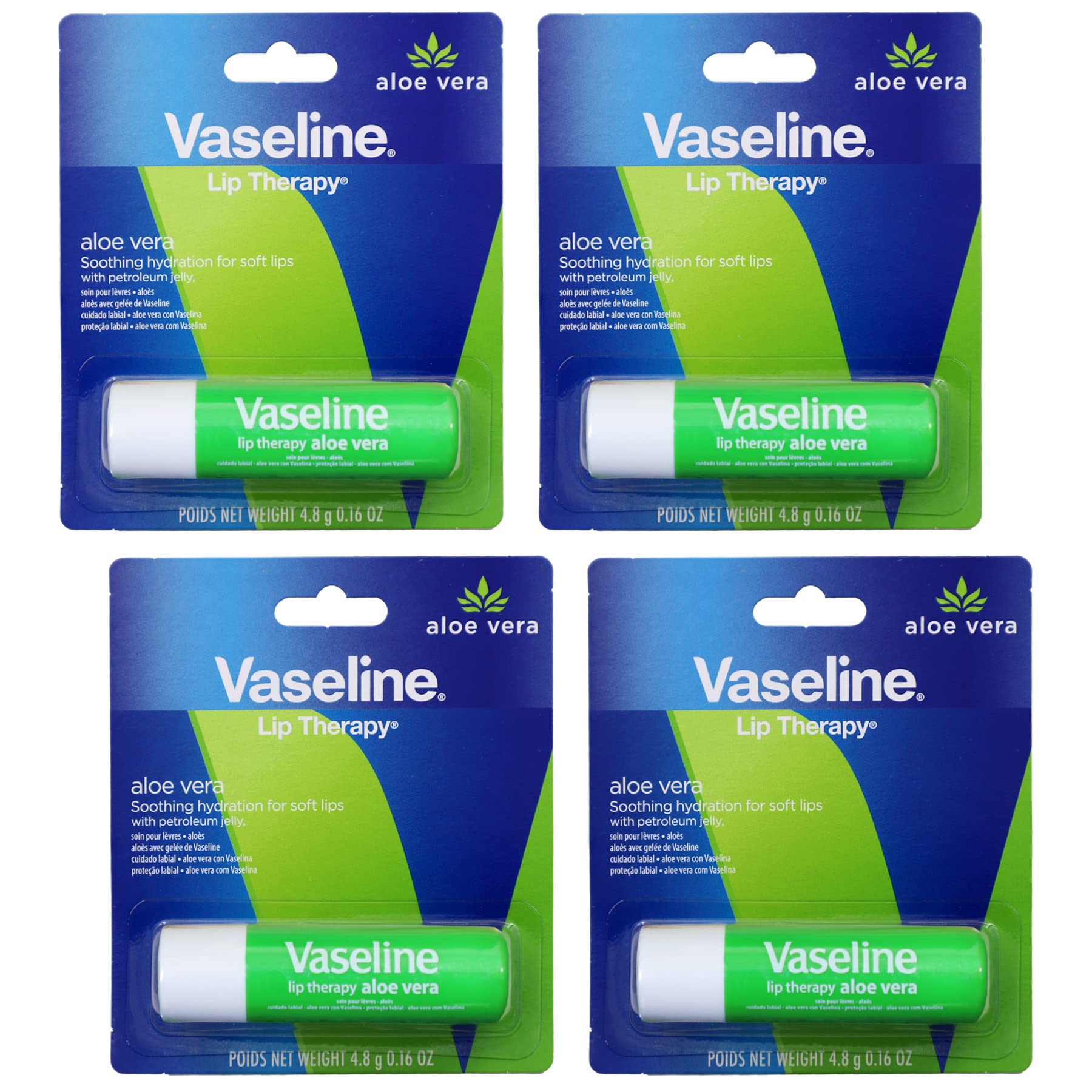 Vaseline Lip Therapy Care Aloe Fresh