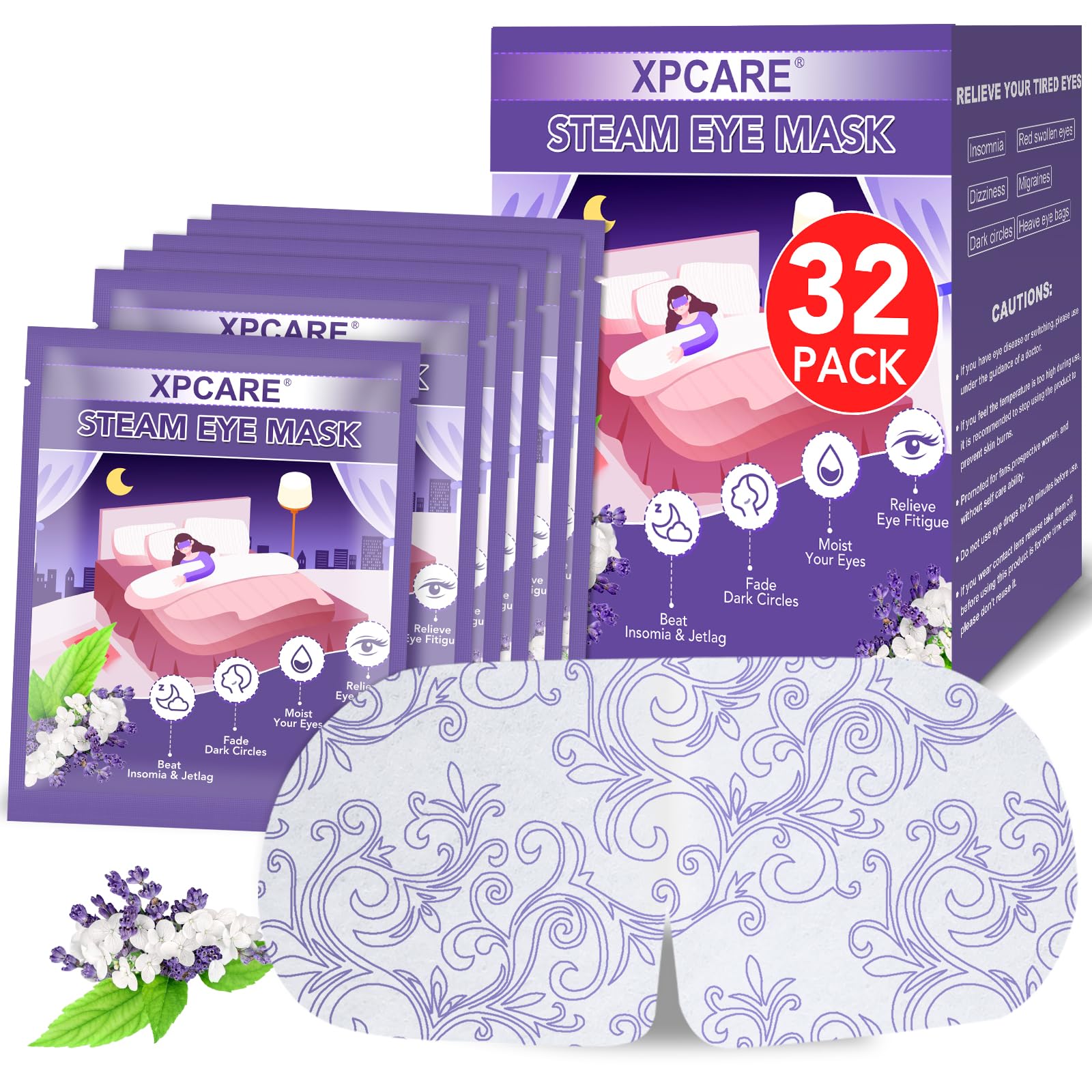 XPCARE Steam Eye Masks