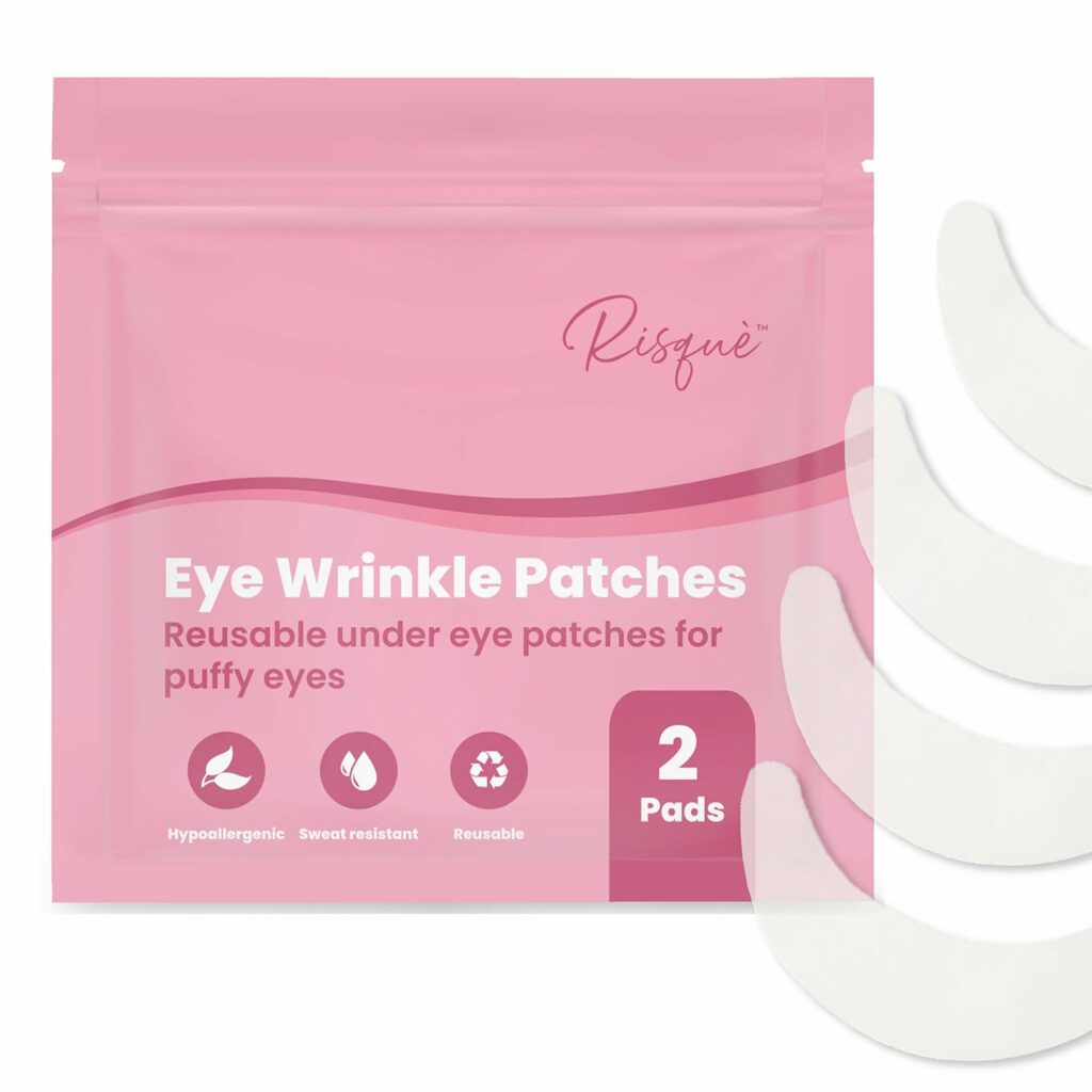 Reusable Under Eye Patches for Wrinkles | Topical Eye Gel Pads for Wrinkles | Reusable Patches for Use Under Eyes | Eye Wrinkle Patches for Eye Bag Treatment | Great Skincare for Face | Under Eye Pads