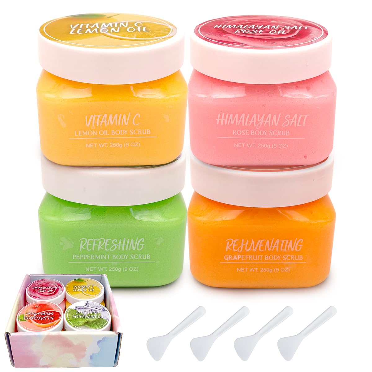 Exfoliating Body Scrub Gift Set