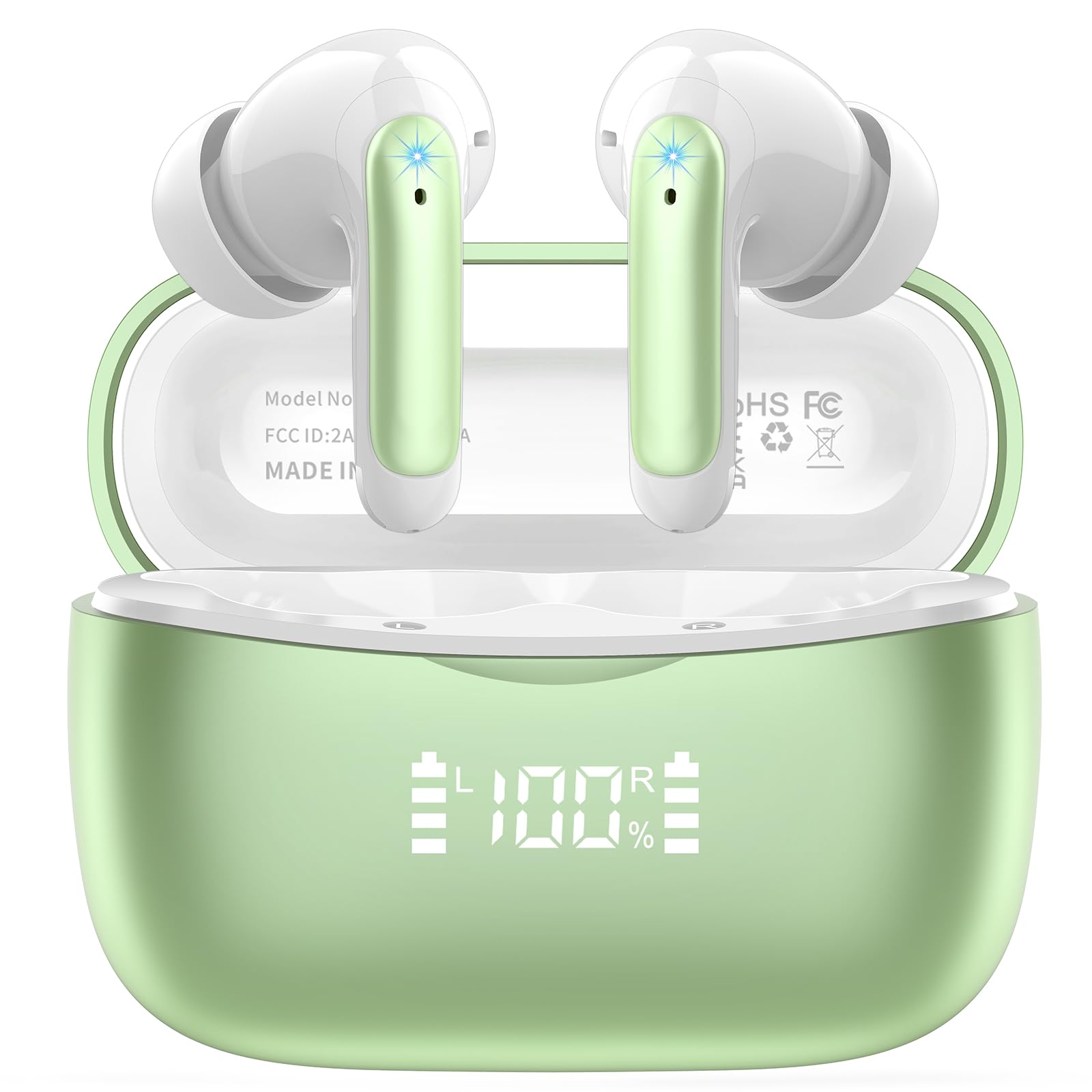 Wireless Earbuds, Bluetooth 5.3 Headphones